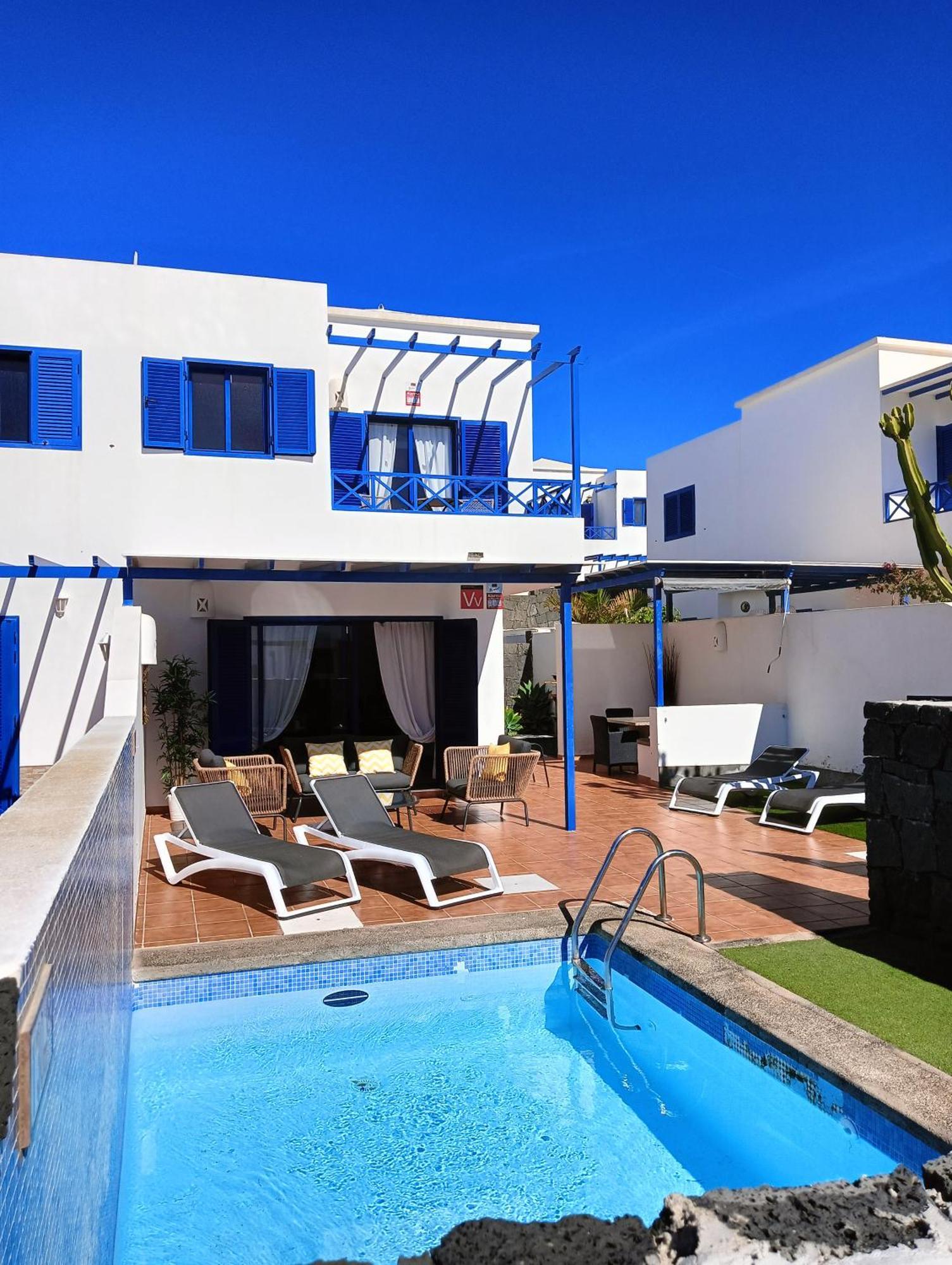 Villa Optimist Rubicon Piscina Climatizable, Frente Al Mar Playa Blanca  Eksteriør billede