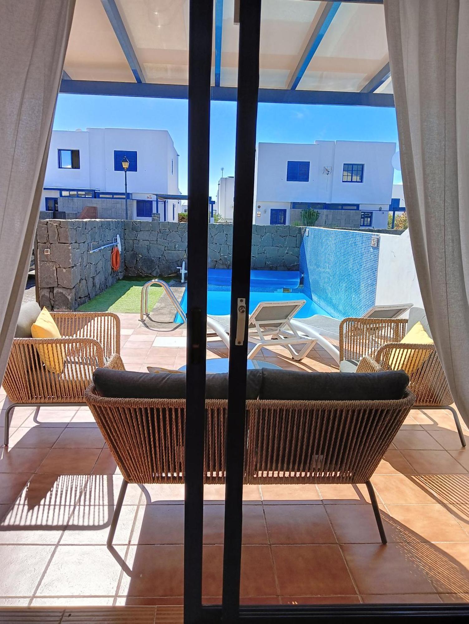 Villa Optimist Rubicon Piscina Climatizable, Frente Al Mar Playa Blanca  Eksteriør billede