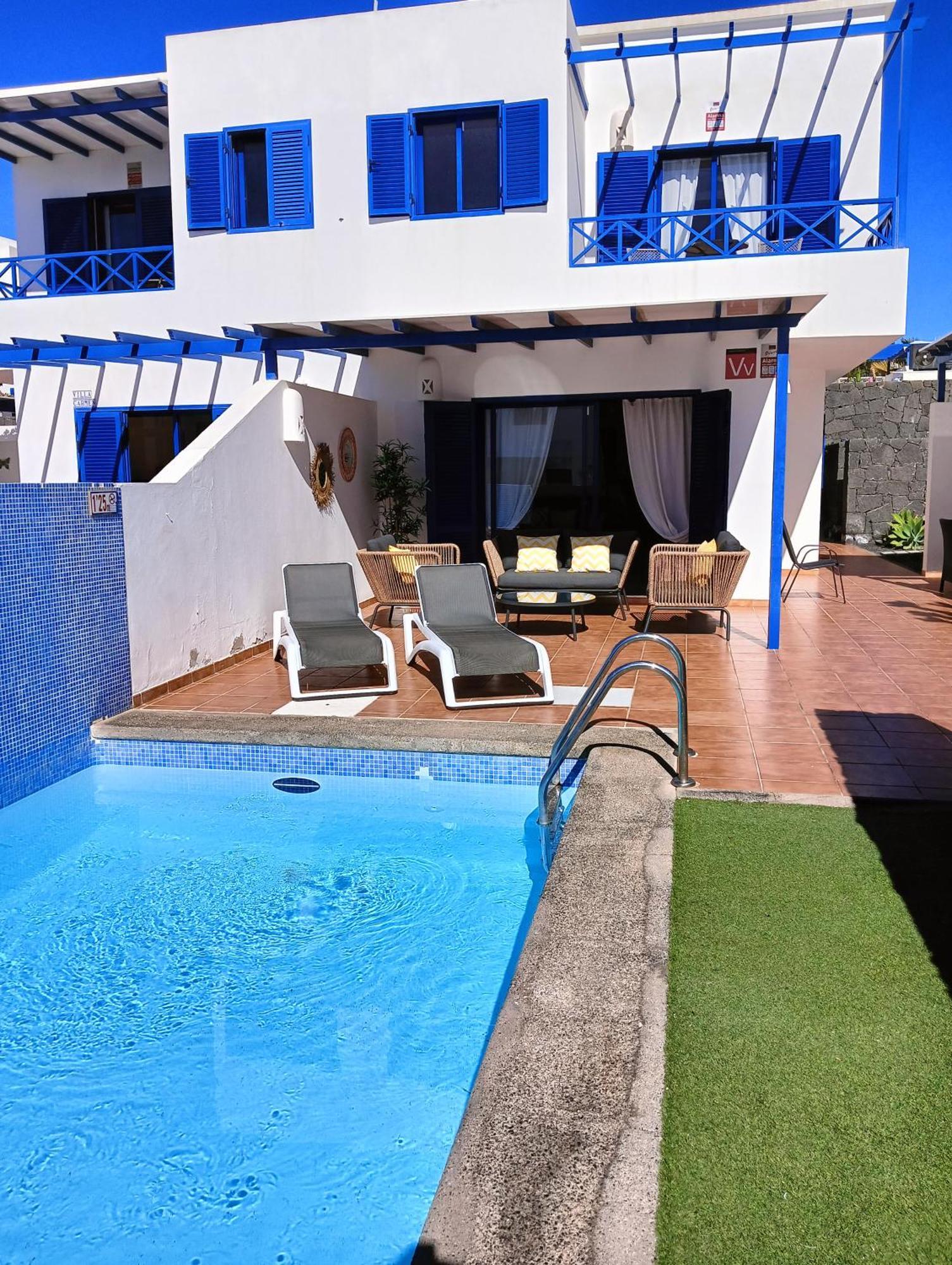 Villa Optimist Rubicon Piscina Climatizable, Frente Al Mar Playa Blanca  Eksteriør billede
