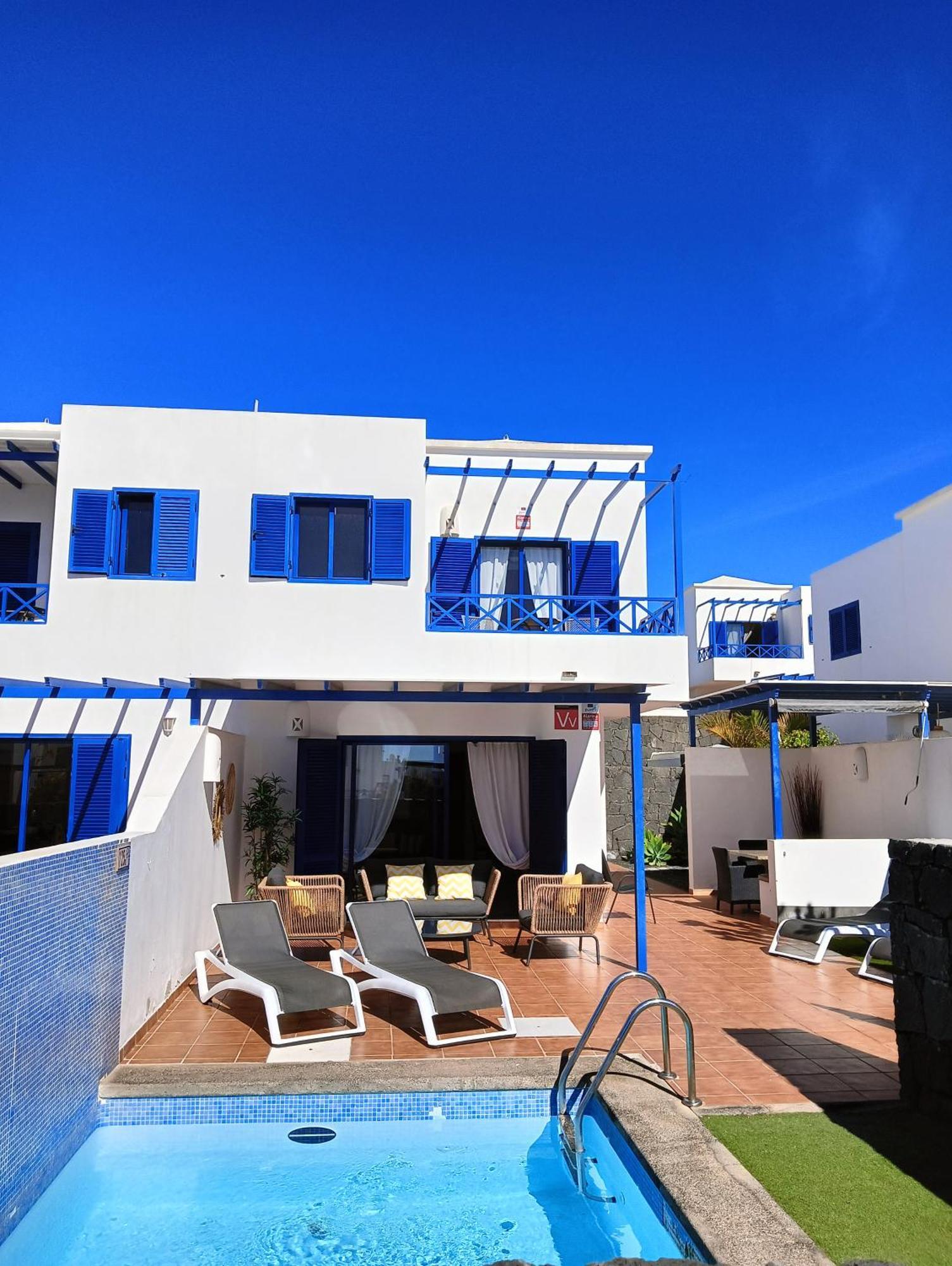 Villa Optimist Rubicon Piscina Climatizable, Frente Al Mar Playa Blanca  Eksteriør billede