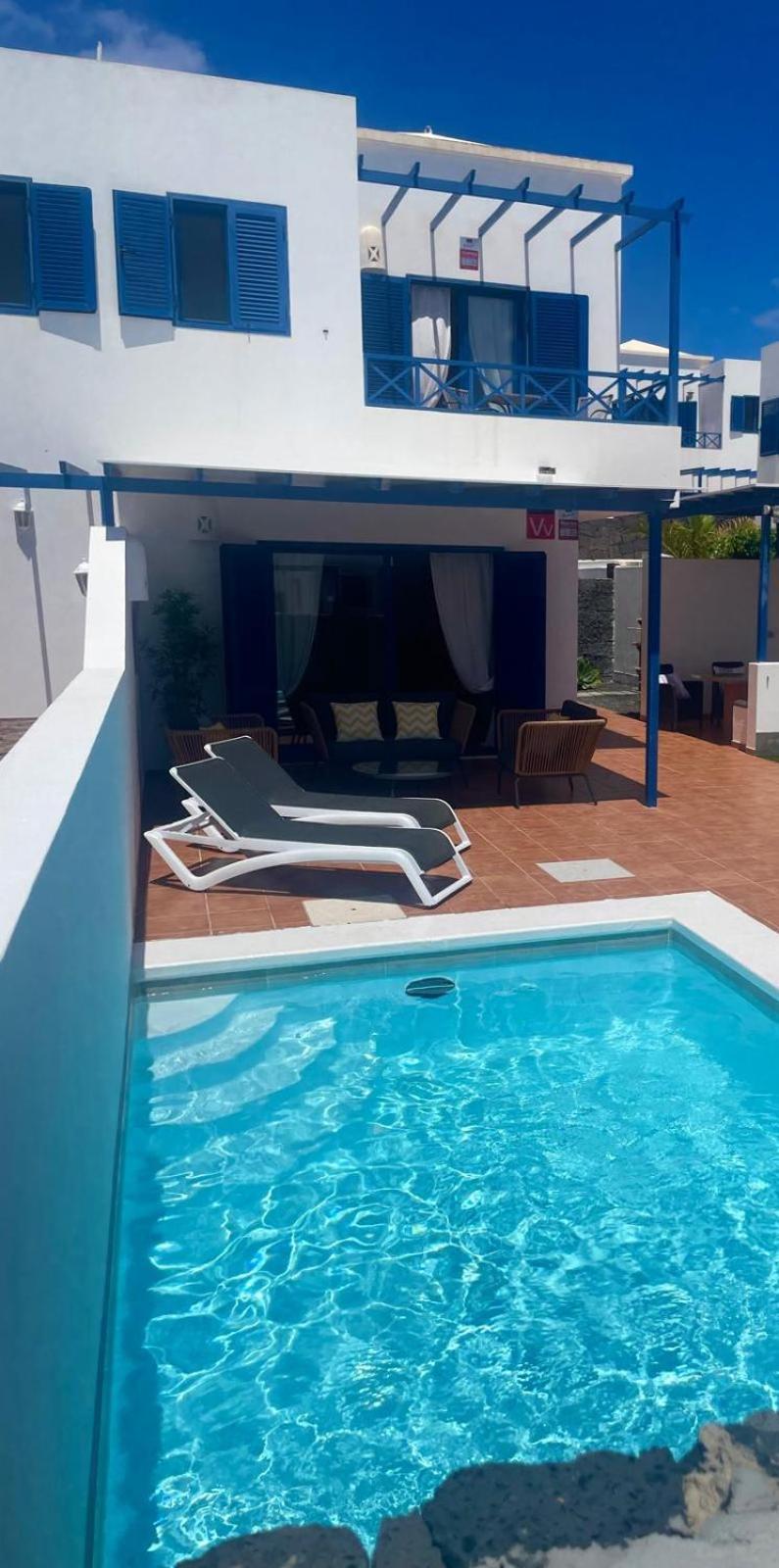 Villa Optimist Rubicon Piscina Climatizable, Frente Al Mar Playa Blanca  Eksteriør billede