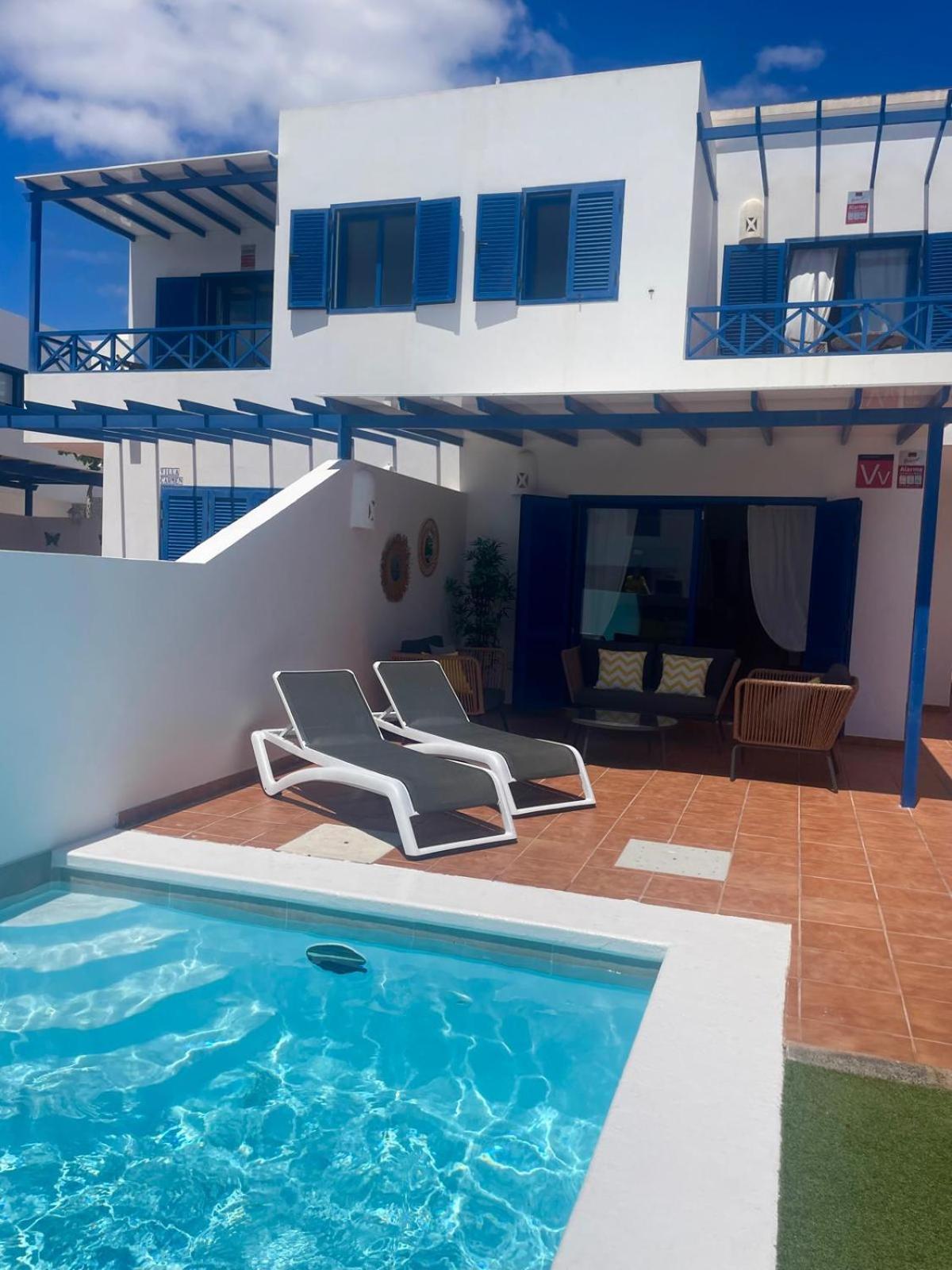 Villa Optimist Rubicon Piscina Climatizable, Frente Al Mar Playa Blanca  Eksteriør billede